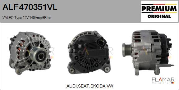 FLAMAR ALF470351VL - Alternateur droxauto.com