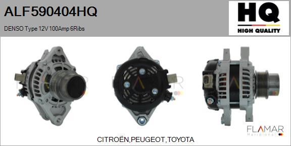 FLAMAR ALF590404HQ - Alternateur droxauto.com