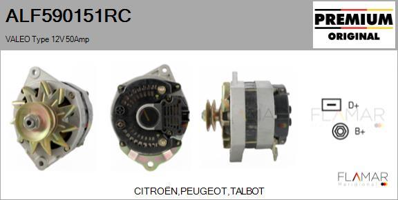 FLAMAR ALF590151RC - Alternateur droxauto.com