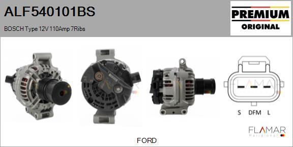 FLAMAR ALF540101BS - Alternateur droxauto.com