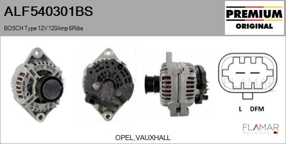 FLAMAR ALF540301BS - Alternateur droxauto.com