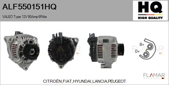 FLAMAR ALF550151HQ - Alternateur droxauto.com