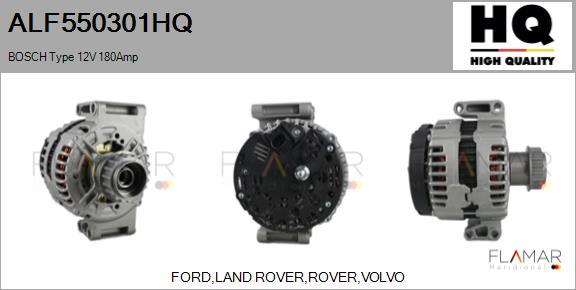 FLAMAR ALF550301HQ - Alternateur droxauto.com