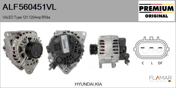 FLAMAR ALF560451VL - Alternateur droxauto.com