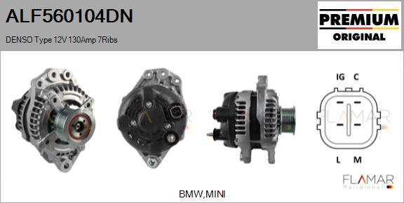 FLAMAR ALF560104DN - Alternateur droxauto.com