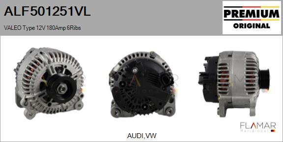 FLAMAR ALF501251VL - Alternateur droxauto.com