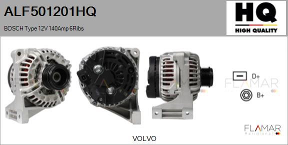 FLAMAR ALF501201HQ - Alternateur droxauto.com
