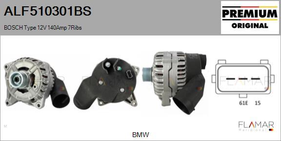 FLAMAR ALF510301BS - Alternateur droxauto.com