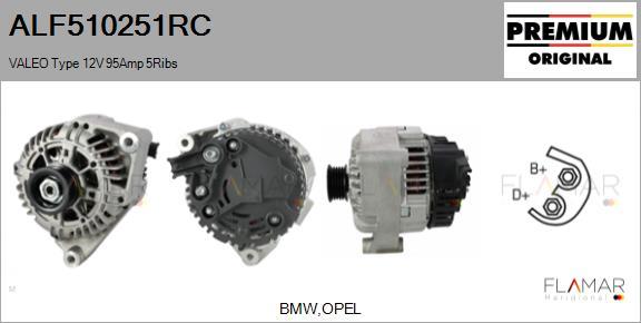 FLAMAR ALF510251RC - Alternateur droxauto.com