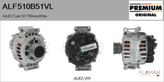 FLAMAR ALF510B51VL - Alternateur droxauto.com