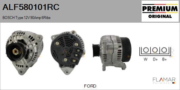 FLAMAR ALF580101RC - Alternateur droxauto.com