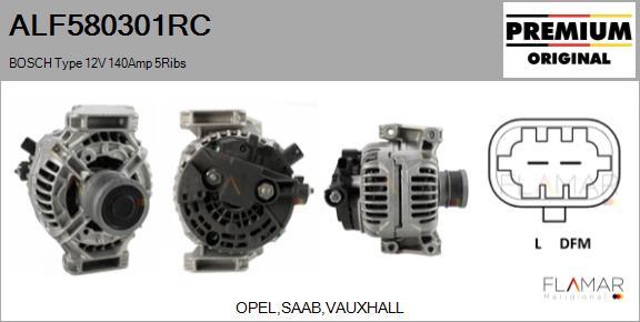 FLAMAR ALF580301RC - Alternateur droxauto.com
