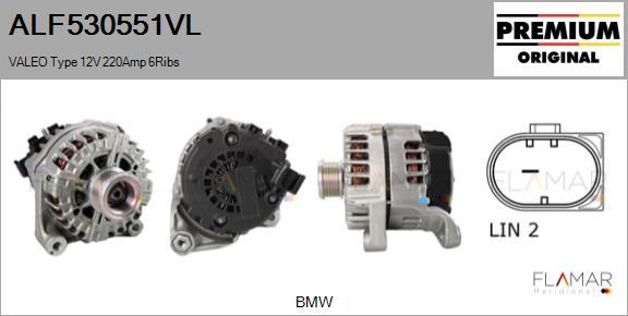 FLAMAR ALF530551VL - Alternateur droxauto.com