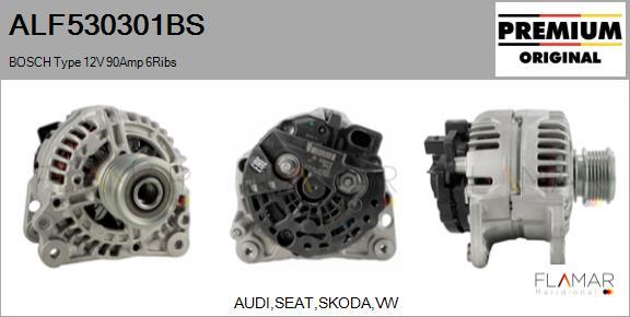 FLAMAR ALF530301BS - Alternateur droxauto.com