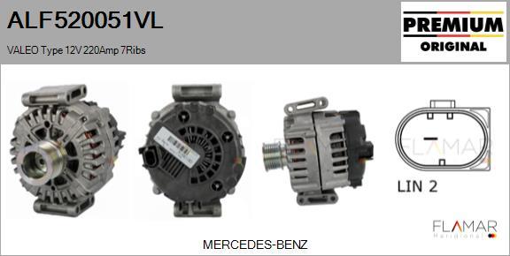 FLAMAR ALF520051VL - Alternateur droxauto.com