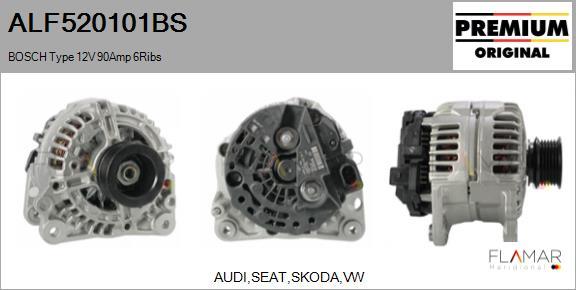 FLAMAR ALF520101BS - Alternateur droxauto.com