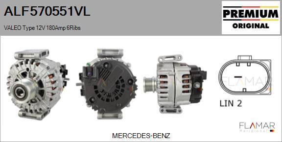 FLAMAR ALF570551VL - Alternateur droxauto.com