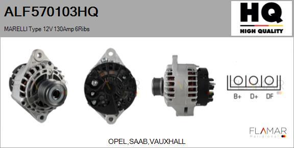 FLAMAR ALF570103HQ - Alternateur droxauto.com