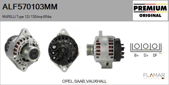 FLAMAR ALF570103MM - Alternateur droxauto.com