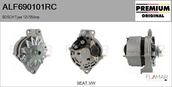 FLAMAR ALF690101RC - Alternateur droxauto.com
