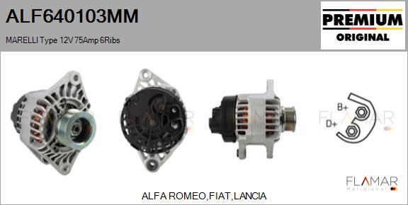 FLAMAR ALF640103MM - Alternateur droxauto.com