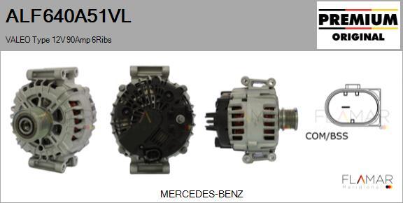 FLAMAR ALF640A51VL - Alternateur droxauto.com