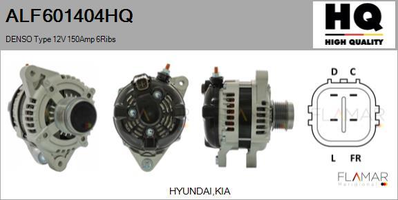 FLAMAR ALF601404HQ - Alternateur droxauto.com