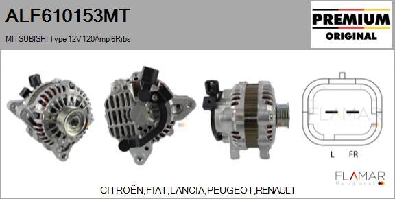 FLAMAR ALF610153MT - Alternateur droxauto.com