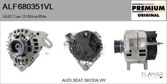 FLAMAR ALF680351VL - Alternateur droxauto.com