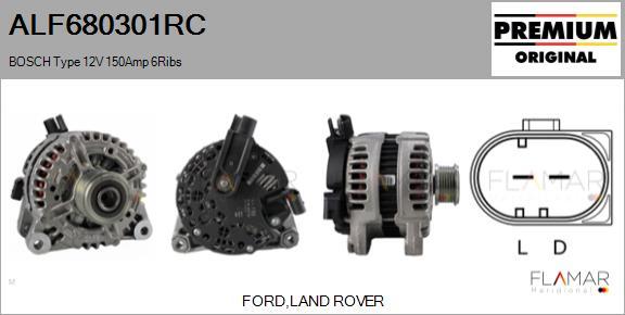 FLAMAR ALF680301RC - Alternateur droxauto.com