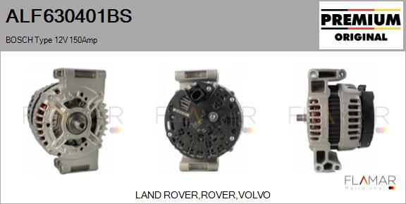 FLAMAR ALF630401BS - Alternateur droxauto.com