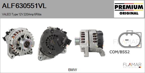 FLAMAR ALF630551VL - Alternateur droxauto.com