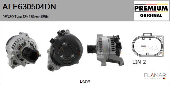 FLAMAR ALF630504DN - Alternateur droxauto.com