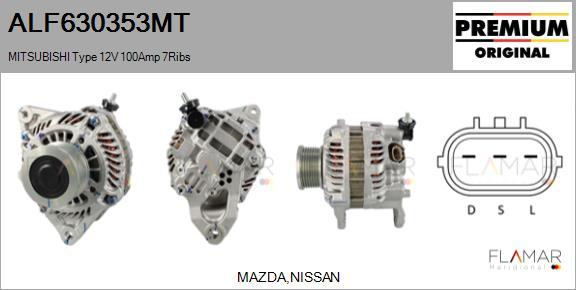 FLAMAR ALF630353MT - Alternateur droxauto.com