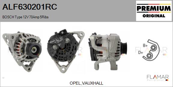 FLAMAR ALF630201RC - Alternateur droxauto.com