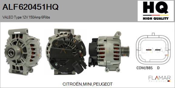 FLAMAR ALF620451HQ - Alternateur droxauto.com