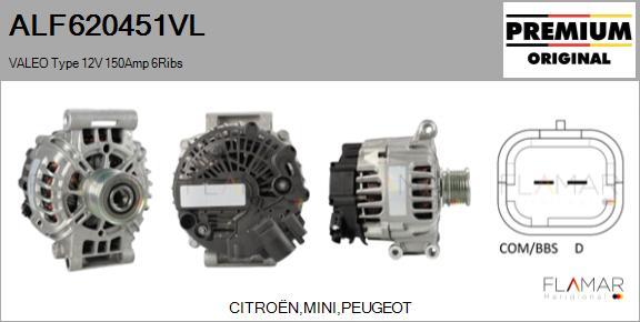 FLAMAR ALF620451VL - Alternateur droxauto.com