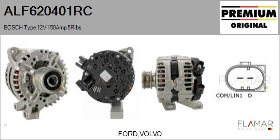 FLAMAR ALF620401RC - Alternateur droxauto.com