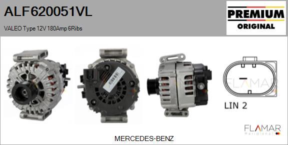 FLAMAR ALF620051VL - Alternateur droxauto.com