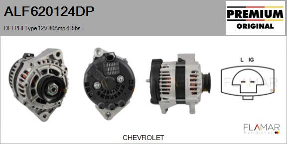 FLAMAR ALF620124DP - Alternateur droxauto.com