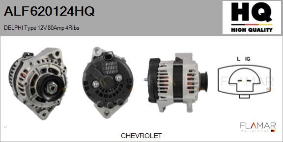 FLAMAR ALF620124HQ - Alternateur droxauto.com