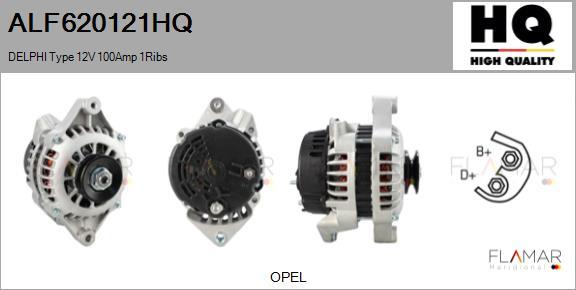 FLAMAR ALF620121HQ - Alternateur droxauto.com