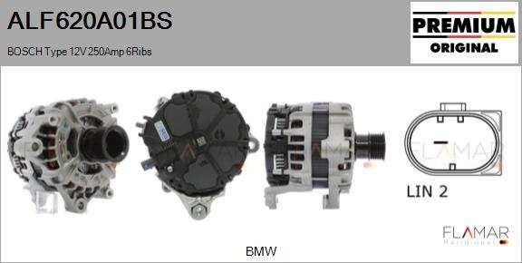 FLAMAR ALF620A01BS - Alternateur droxauto.com