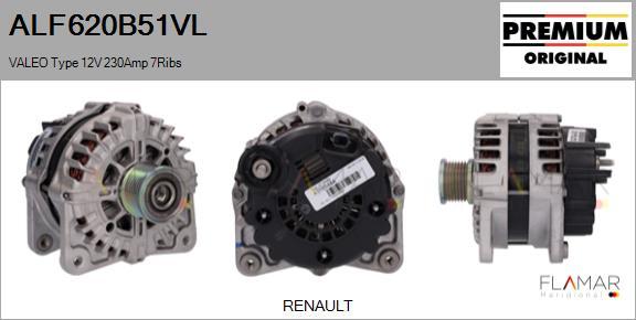 FLAMAR ALF620B51VL - Alternateur droxauto.com