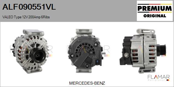 FLAMAR ALF090551VL - Alternateur droxauto.com
