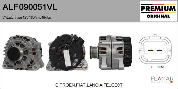 FLAMAR ALF090051VL - Alternateur droxauto.com