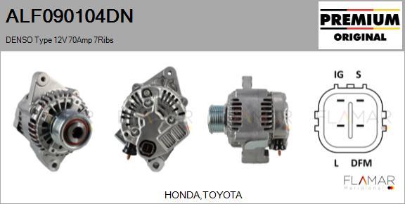 FLAMAR ALF090104DN - Alternateur droxauto.com