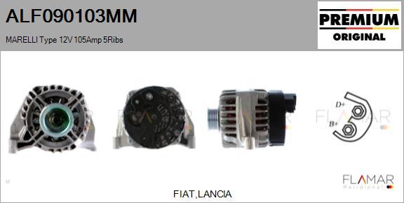 FLAMAR ALF090103MM - Alternateur droxauto.com