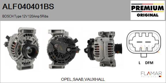 FLAMAR ALF040401BS - Alternateur droxauto.com