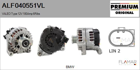FLAMAR ALF040551VL - Alternateur droxauto.com